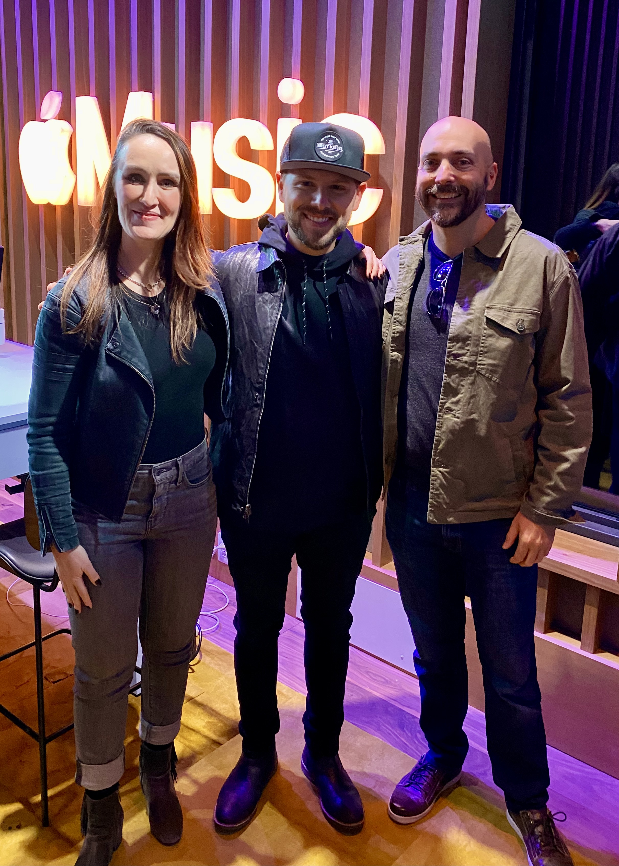 Tim Scott at Apple Music Studio