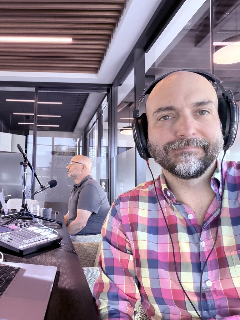 Tim Scott in the studio